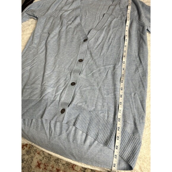 Gap Light Blue Cardigan Sweater  Very Soft Medium - Picture 9 of 9